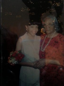 Me and Nana at my 8th grade graduation