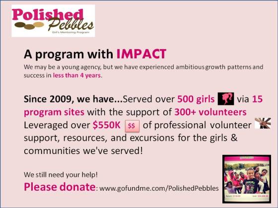 Polished Pebbles: A Program with IMPACT!